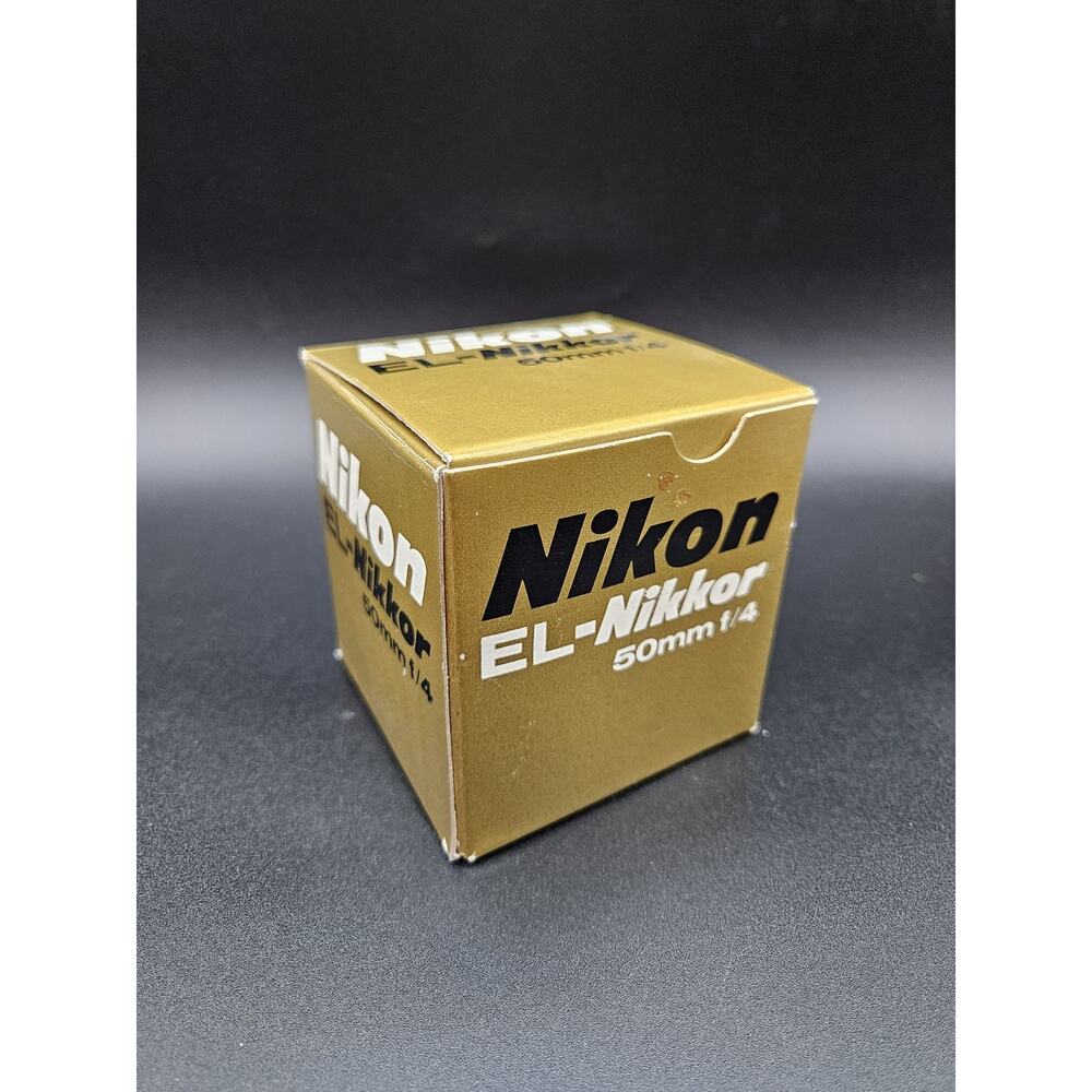 Nikon EL-Nikkor 50mm f/4 Enlarging Lens Darkroom M39 Made in Japan